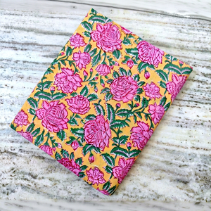 Pure Cotton Fabric Hand <b>Block</b> <b>Printed</b> with Natural Vegetable Dye Lightweight Soft for Womens Dresses Covers by Yard - Product Image 1