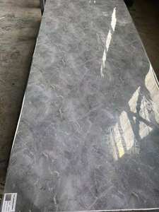 3 मिमी उच्च चमकदार uv संगमरमर शीट बोर्ड उचित मूल्य नई pvc बोर्ड + संगमरमर डिजाइन + uv कोटिंग दीवार मोल्डिंग पर गोंद - Product Image 6