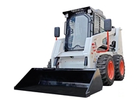 Kleiner Schlittenlader Frontlader elektrischer Schlittenlader Stecker-Crawler-Lader Spur zu verkaufen