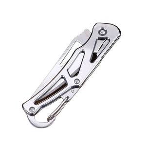 Cuchillo Plegable Multiusos de Acero Inoxidable para Supervivencia al Aire Libre, Grado OEM DIY - Product Image 1