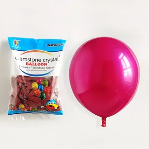 最畅销产品2024气球派对装饰品铬冰12英寸5.6g气球气球供应商