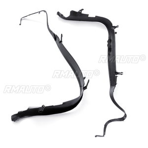 คุณภาพสูง 2x ไฟหน้ารถด้านหน้าฝาครอบซีลแหวนสำหรับออดี้ A6 C5 2002-2005 Facelift 4B0941191A 4B0941192A - Product Image 2