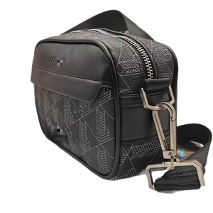 Borsa a Tracolla Sportiva da <span class=keywords><strong>Uomo</strong></span> alla Moda, Traspirante, Impermeabile e Antibatterica, con Motivo a Righe in PU - Product Image 5