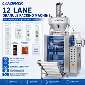 Machine d'emballage multi-voies pour sachets de gel de silice déshydratant pour sucre et thé, format bâtonnets - Product Image 1