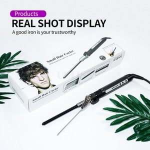 Chuyên nghiệp tiệm hớt tóc người đàn ông tóc Curler gốm ion uốn sắt tóc Waver tóc con lăn Curler nhiệt 360 độ xoay - Product Image 4