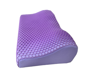Oreiller en mousse à mémoire de forme TPE Gel rafraîchissant orthopédique cervical soutien du cou décor à la maison oreiller fonctionnel soins infirmiers <span class=keywords><strong>avion</strong></span> <span class=keywords><strong>hôtel</strong></span> - Product Image 5