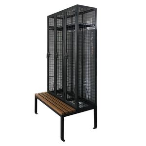 <span class=keywords><strong>Casier</strong></span> en acier à mailles métalliques sur mesure, casiers de stockage pour entrepôt, casiers muraux pour mineurs - Product Image 6