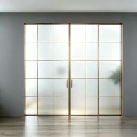 Porte coulissante AOMEJA + OPK, isolation acoustique, design minimaliste, intérieur, salon, salle de bain, chambre à coucher, cuisine, salle à manger