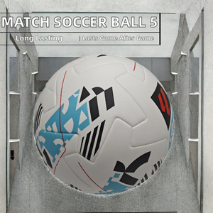 XIFU Official Match Size 5 Soccer Ball PU Material Thermal Bonded Lightweight 0.4-0.45kg Eco-Friendly Durable <b>Football</b> - Product Image 4