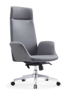 เก้าอี้ผู้บริหารหนังพรีเมียม ดีไซน์ตามหลักสรีรศาสตร์ พนักพิงสูง พร้อมรองรับหลังส่วนล่าง และหมุนได้ 360 องศา °   หมุนได้ - Product Image 2