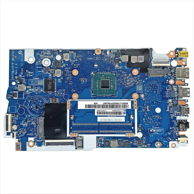 For Lenovo IdeaPad 1 14IGL7 Laptop Motherboard With N4120 N5030 CPU 4GB RAM+128GB EMMC 5B21J17653 5B21J17646 NM-E791