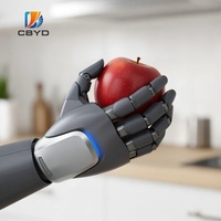 Robot humanoïde multifonctionnel éducatif CBYD en métal avec mains flexibles et agiles pour applications commerciales et industrielles d'IA