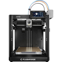FLASHFORGE AD5X Printer 3D FDM Multi-Warna Kecepatan Tinggi 600mm/s Auto Leveling Core XY