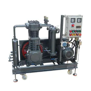 Industrial Air Compressor Water Cooler Belt Driven H2 Gas Compressor Machines for Hydrogen