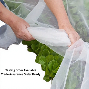 En Stock: Malla Antimosquitos de PE Flexible y Engrosada de 60 Mallas, Fácil de Cortar y Transpirable, para Protección de Vegetales de Jardín - Product Image 1