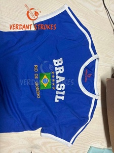 Traques vertes. Crop Top <span class=keywords><strong>Femme</strong></span> 2026 Y2k Jersey Football Baby Tee <span class=keywords><strong>Brésil</strong></span> Y2k Shirts T-shirts graphiques pour femmes Broderie à sequins - Product Image 5