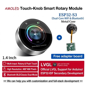 ESP32 S3 1.4 Inch 466*466 Amoled Circular Display Knob Smart Rotary Encoder With Touch Screen for Home ESP32 S3 ESP32 S3 - Product Image 4