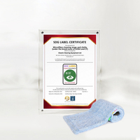 Tête de balai plat en plastique commercial 40 50 60 cm, cadre de balai à poussière en plastique pour utilisation sèche et humide, tampons de balai en microfibre