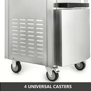 Fabricante de helados vertical con 2 + 1 sabores, 2 compresores, máquina china para hacer helados - Product Image 4