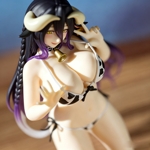 ชุดว่ายน้ำบิกินี่ลายวัว <span class=keywords><strong>Overlord</strong></span> <span class=keywords><strong>Albedo</strong></span> ของแท้ลิขสิทธิ์จากผู้ผลิต วัสดุ PVC ABS รุ่น Ver. ขายส่ง ของขวัญสำหรับนักสะสม บรรจุภัณฑ์ดั้งเดิม - Product Image 3