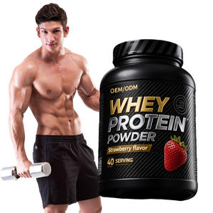 Protéine de lactosérum isolée en poudre, sans saveur, pour adultes, entraînement en salle de sport, musculation, équilibre électrolytique, complément nutritionnel sportif, haute teneur - Product Image 1