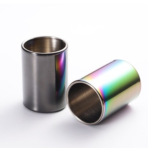 Gobelets en acier inoxydable de haute qualité, écologiques, avec revêtement coloré, sans BPA, pour restaurants, usage extérieur et bureaux - Product Image 5