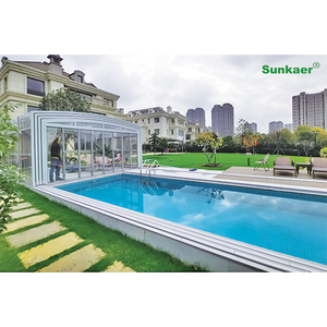 <span class=keywords><strong>Precio</strong></span> <span class=keywords><strong>de</strong></span> fábrica residencial, venta al por mayor, techo al aire libre, cubierta <span class=keywords><strong>de</strong></span> solárium, cerramientos <span class=keywords><strong>de</strong></span> piscina, cubierta <span class=keywords><strong>de</strong></span> piscina retráctil - Product Image 3