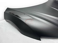 Capot de capot en Fiber de carbone sec mat de style PK personnalisé privé pour Audi R8 2016-2023