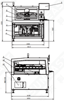 Plataforma de ajuste de calidad de impresión estable PCB espesor inteligente 2D Check PCB impresora de pasta de soldadura completamente automática