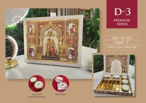 Traditional Resin Photo <b>Frame</b> gift box With Hand-Painted Artistic Design Wedding Decoration Gift Customized Shape Florals Patter - Product Image 2