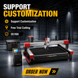 Machine de découpe jet d'eau 5 axes haute pression avec contrôleur CNC pour la découpe abrasive du métal, de la pierre et du verre – OEM/ODM - Product Image 1