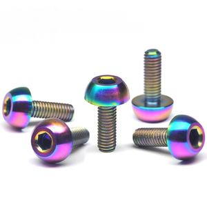 Titanium Disc Brake Rotor Screws, Suitable for Honda Parts Modification, M6*17 Brake Pad Titanium Screws,Accesorios Para Moto - Product Image 5