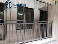 Système de garde-corps et rampes personnalisés Zhongchen pour couloirs d'hôtels, escaliers, balcons et plateformes