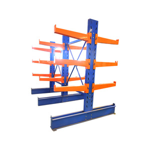 Estante voladizo para coche de venta directa del fabricante, estante voladizo de alta resistencia, estante de almacenamiento de almacén de acero con brazo lateral Doble - Product Image 6