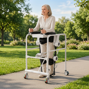 Exosquelette robotisé de réadaptation de la mobilité pour les membres inférieurs, équipement intelligent d'entraînement à la marche pour la thérapie de la marche des patients victimes d'AVC - Product Image 1
