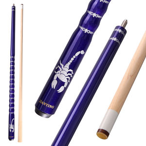 HL Purple Pool Cue Stick 12,5mm Tamaño <span class=keywords><strong>de</strong></span> Punta Eje <span class=keywords><strong>de</strong></span> arce Juego <span class=keywords><strong>de</strong></span> <span class=keywords><strong>billar</strong></span> Cue Stick Kit <span class=keywords><strong>de</strong></span> tecnología - Product Image 1