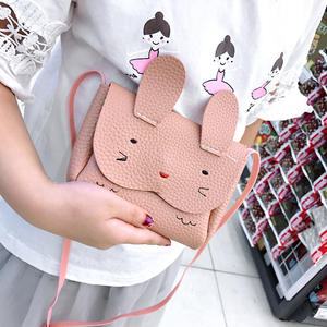 Borsa a tracolla carina per ragazze 2025 nuovo Design per bambini e neonati cartoni animati Bunny borse Messenger a tracolla coniglio portafoglio per bambini - Product Image 1