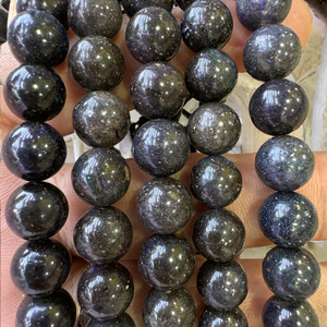 Piedra Preciosa Natural Negra Opalina de Aproximadamente 8-10 mm, Lisa, Suelta, para Fabricación de Joyas, Pulseras, Regalos, Certificada por GTC, Meihanxing Prestyle - Product Image 3