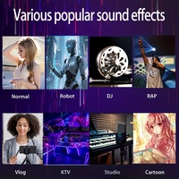 Changeur de Voix en Temps Réel GNLing pour Casques – Matériau ABS, Ajustement Personnalisé, Kit Portable pour DJ et Podcast, Transformation Vocale