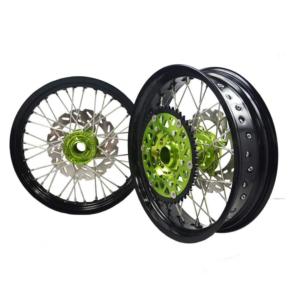 KX450 KXF250 Motorcycle Aftermarket 17 Inch alloy wheels Assembly