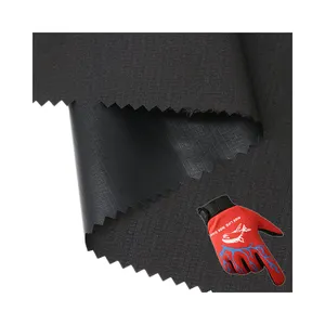 Vendita diretta in fabbrica tessuto reticolare invisibile membrana impermeabile nera tessuto funzionale pul per abbigliamento sportivo