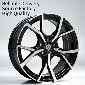 Ruedas FLowtone, Venta al por Mayor de Fábrica en China, Ruedas de <span class=keywords><strong>17</strong></span> Pulgadas 5x112 mm 5x100 mm, Llanta para Autos Compactos para Benz, Audi, Subaru, Toyota, VW - Product Image 1
