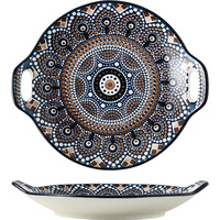 Gros Bohême Style Spécial En Forme de Porcelaine Vaisselle Bols Assiette