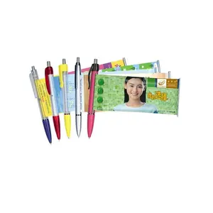 Stylo à bille à bannière personnalisé avec papier à l'intérieur