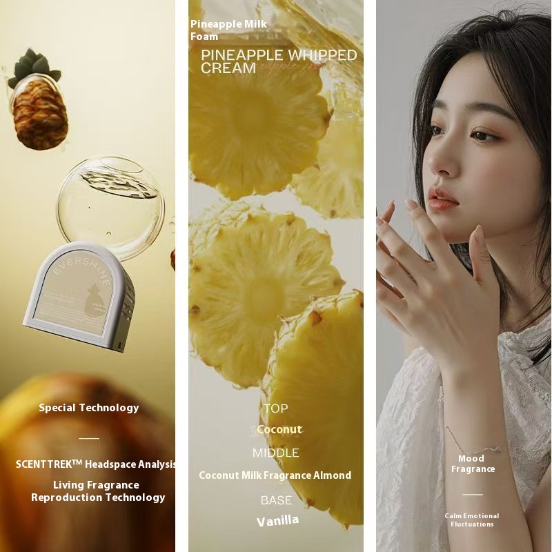 # pineapple milk foam 350ml