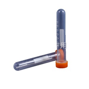 Taizhou Jianjun Medical Supplies 10ml Screw Top Round Bottom Centrifuge <b>Tubes</b> <b>Plastic</b> Graduated For Lab Use - Product Image 1