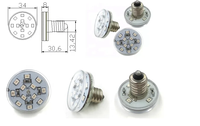 Lampes à points LED Pixel E10 E14 24V 60V IP65 pour parcs d'attractions et fêtes foraines