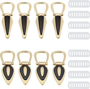 PCS Metal Bag Chain Buckles With D Ring Washers Styles Connector Buckle For DIY <b>Purse</b> Crossbody Shoulder Leather Craft Bag - Product Image 1