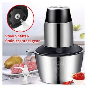 Gran oferta Sus304, Control de doble velocidad, procesador de alimentos eléctrico Kittchen, picadora de carne, máquina picadora de carne - Product Image 2