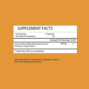 Factory Direct White Kidney Bean Extract Capsule Digestion Support Metabolism Boost <b>Supplement</b> Herbal Formula Slimming Capsules - Product Image 2